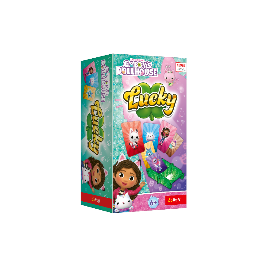 TREFL GABBY´S DOLLHOUSE Board Game Lucky – 4