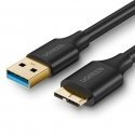Ugreen US130 10840 USB-A 3.0 - micro USB-B cable 0.5m - black Ugreen US130 10840 USB-A 3.0 - micro USB-B cable 0.5m - black