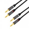 LogiLink CA1210 аудио кабель 3 m 2 x Banana Черный LogiLink CA1210 аудио кабель 3 m 2 x Banana Черный