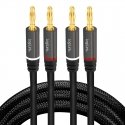 LogiLink CA1210 audio kabelis 3 m 2 x Banana Melns LogiLink CA1210 audio kabelis 3 m 2 x Banana Melns