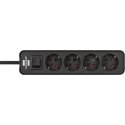 Brennenstuhl 1153240000 power extension 1.5 m 5 AC outlet(s) Indoor Black Brennenstuhl 1153240000 power extension 1.5 m 5 AC outlet(s) Indoor Black