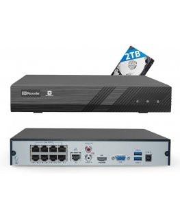 NVR | NVR-108H-D/4P D | 1 |