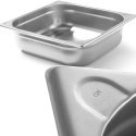 Pojemnik GN 2/3 steel Kitchen Line height 100 mm - Hendi 806234
