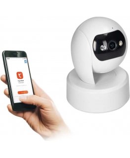 Orno Rotating internal camera, 4MP, Wi-Fi, memory, two-way conversation
