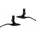 Brake levers Saccon Italy 3-finger Alu black Brake levers Saccon Italy 3-finger Alu black
