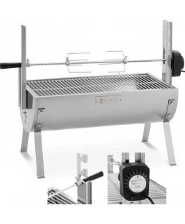 Royal Catering Charcoal grill with electric pig roast, 4 W, 15 kg, 82 cm