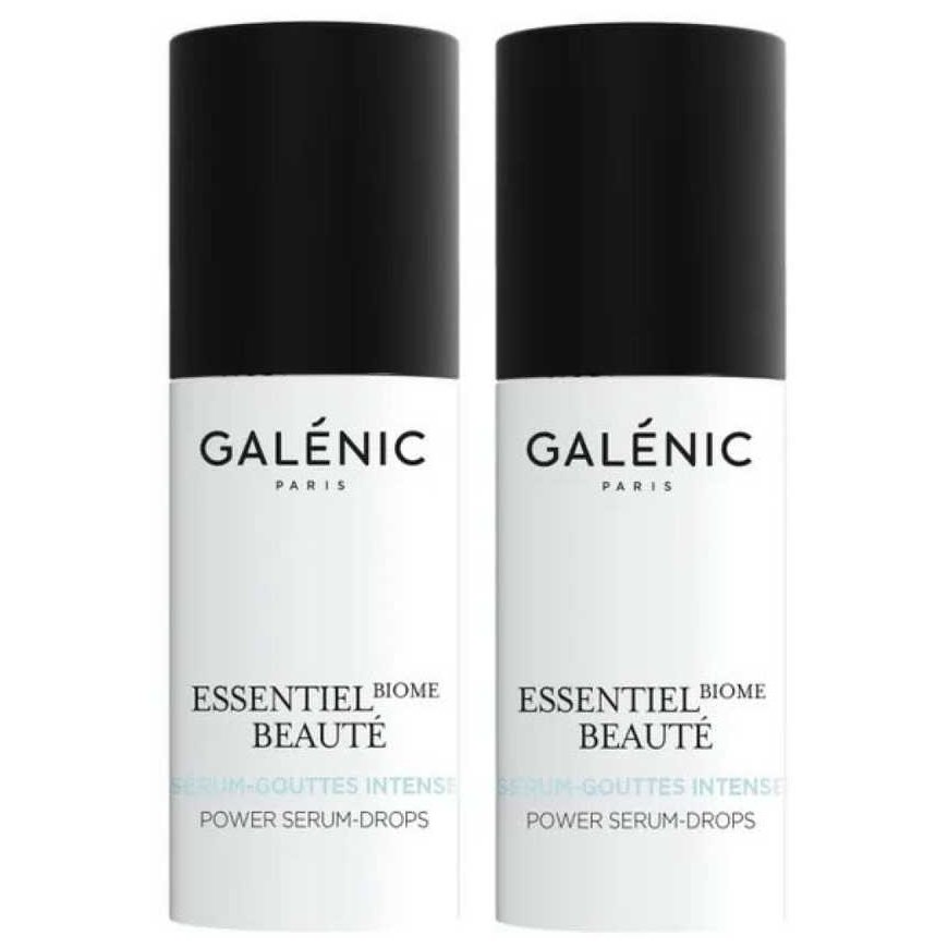 "Galenic Essential Biome Beauté" drėkinamasis veido serumas 2x9ml – 2