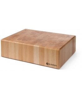 Wooden butcher made of beech wood, height 150 mm - Hendi 505632