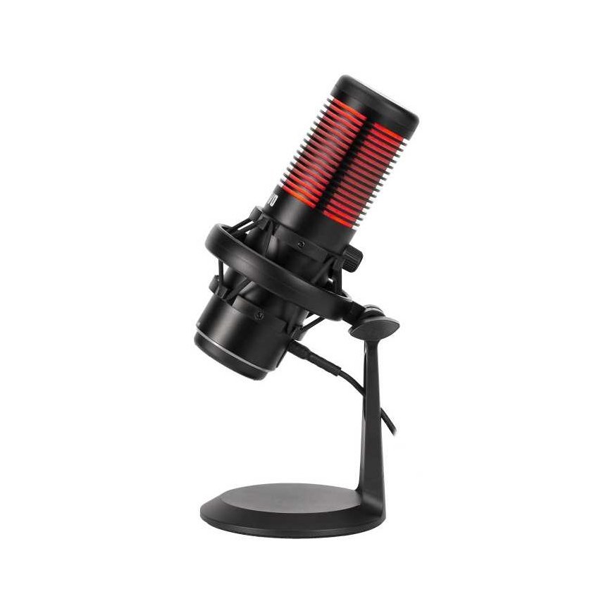Marvo MIC-07 RGB juodas laidinis mikrofonas |USB – 5