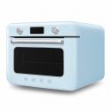 Smeg COF01PBEU tvaika cepeškrāsns Neliels izmērs Zils, Nerūsējošs tērauds Pogas, Rotējošs Smeg COF01PBEU tvaika cepeškrāsns Neliels izmērs Zils, Nerūsējošs tērauds Pogas, Rotējošs