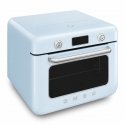 Smeg COF01PBEU auruahi Väike Sinine, Roostevaba teras Nööbid, Pöörlev Smeg COF01PBEU auruahi Väike Sinine, Roostevaba teras Nööbid, Pöörlev