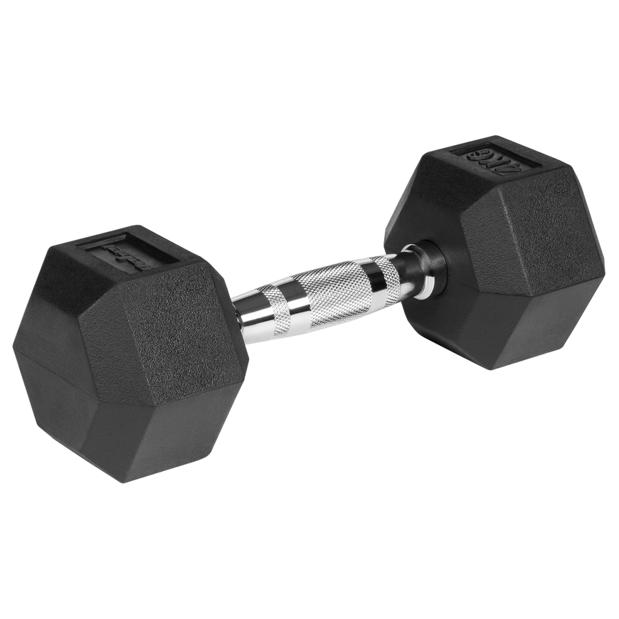 Gumuoti ketaus hanteliai HEX 2x4kg, REBEL ACTIVE – 4