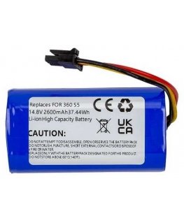 Extra Digital Battery for devices 360 Robot S5, 14.8V, 2.6Ah, Li-ion