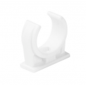 Stasinski Holder for electrical installation pipes, semi-open WHITE U-20 (100 pcs.) Stasinski Holder for electrical installation pipes, semi-open WHITE U-20 (100 pcs.)