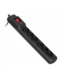 Activejet COMBO 6GN 3M black power strip with cord