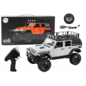 Lean Toys Nuotoliniu būdu valdomas RC 2.4G visureigis 4x4 pilka Lean Toys Nuotoliniu būdu valdomas RC 2.4G visureigis 4x4 pilka