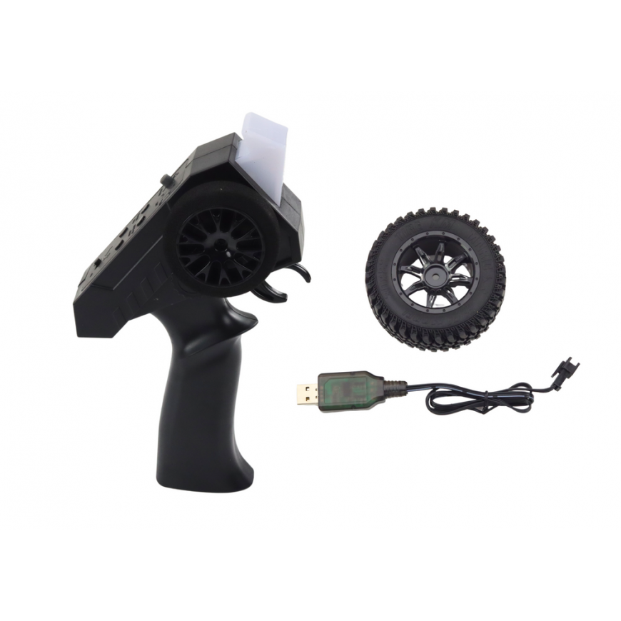 Lean Toys Remote Control RC 2.4G SUV 4x4 Gray – 5