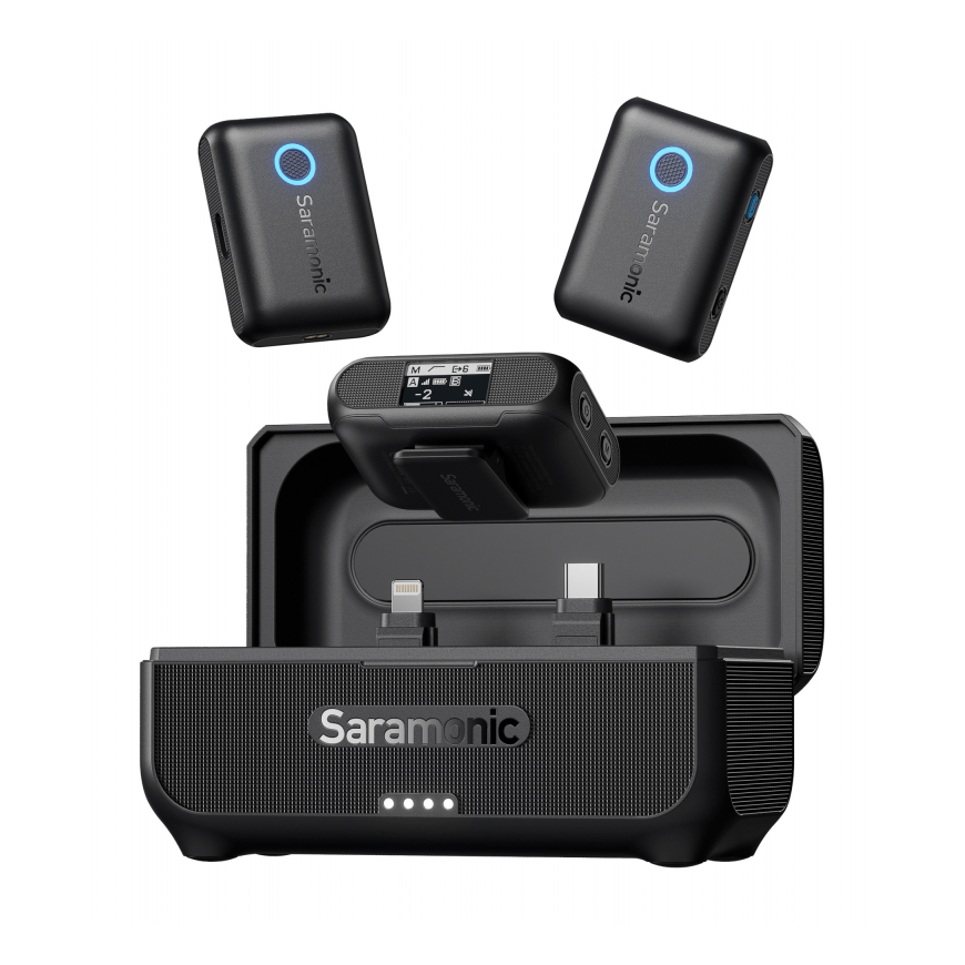 Wireless audio system - Saramonic Blink500 B2+ wireless audio transmission kit