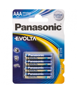 Panasonic LR03 4-BL Panasonic EVOLTA AAA/LR03, Alkaline, 4