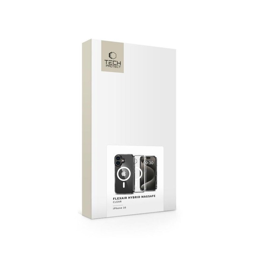 Tech-Protect FlexAir Hybrid Magsafe iPhone 16 Clear