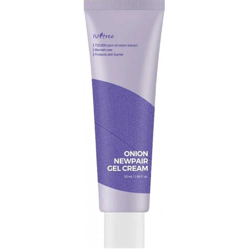 Isntree Onion Newpair Gel Kreminis gelinis kremas probleminei odai 50ml