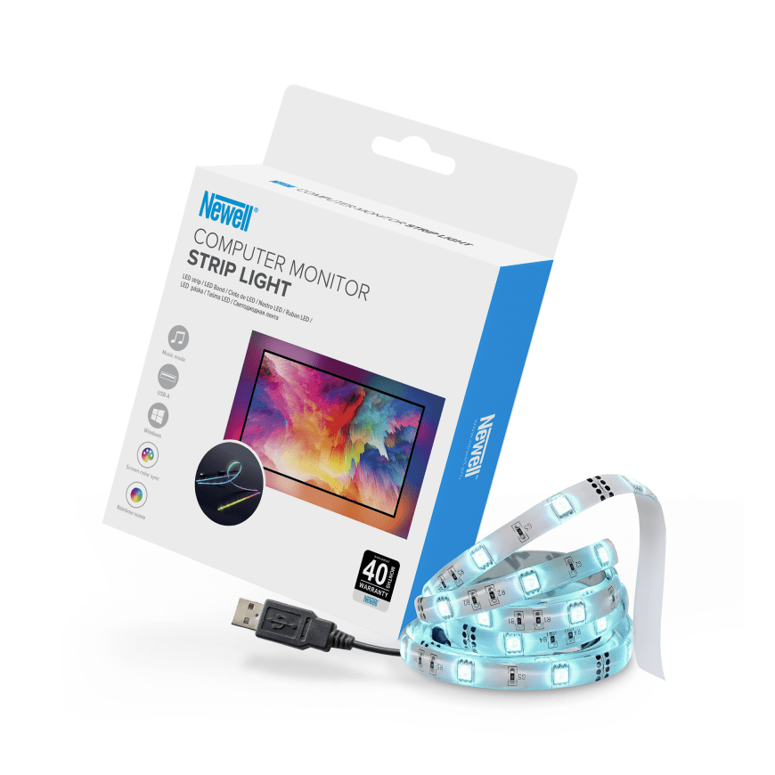 Newell LED strip for 27"-29" monitor – 2