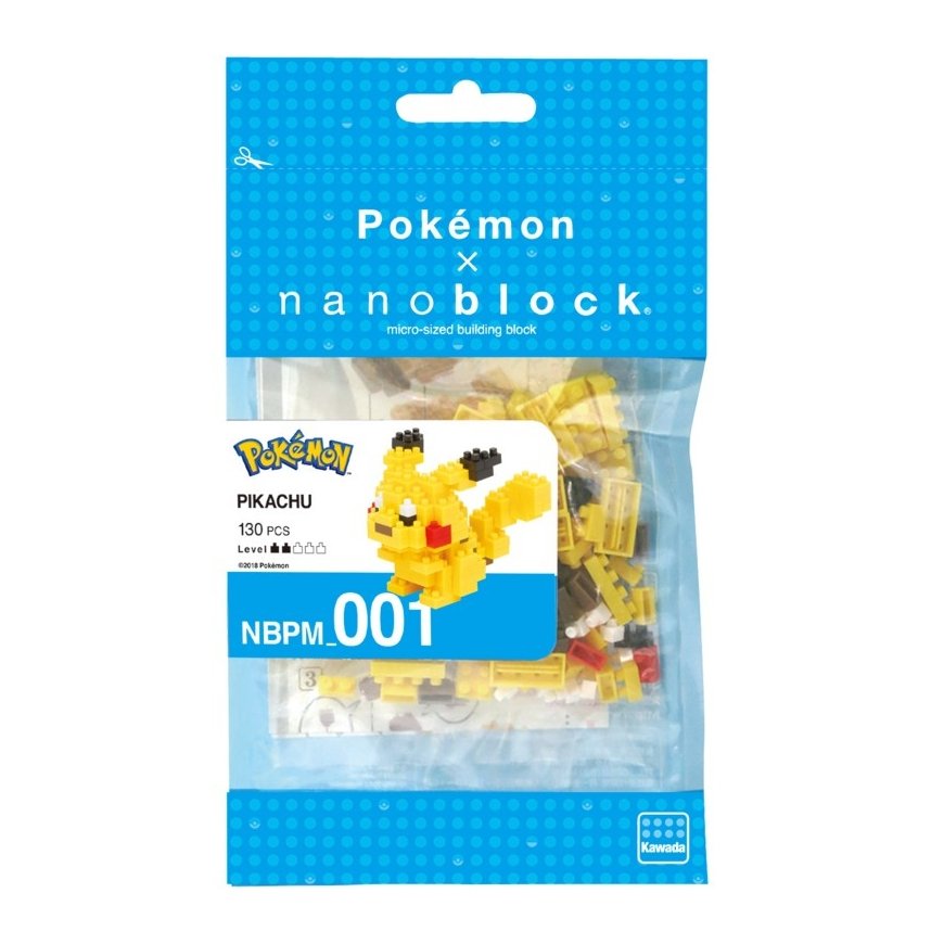 Nanoblock Pikachu - Pokémon – 2
