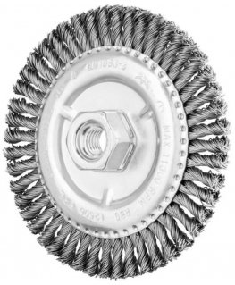 Wire round brush PFERD 750995 125 mm M14