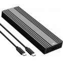 Extra Digital Premium M.2 PCIe NGFF/NVMe SSD dėklas USB3.2 Extra Digital Premium M.2 PCIe NGFF/NVMe SSD dėklas USB3.2