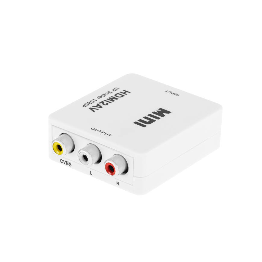 Cabletech Signal converter HDMI socket - AV socket - CHINCH CVBS + AUDIO
