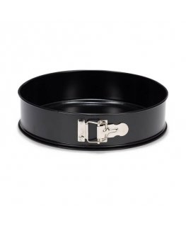 Patisse jumping shape with bottom 28 cm black steel