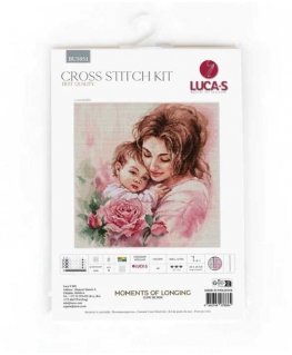 luca S Cross stitch "Moments of longing" 25x25cm SBU5051