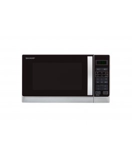 Sharp Home Appliances R-642INW Pöytämalli Yhdistelmämikroaaltouuni 20 L 800 W musta