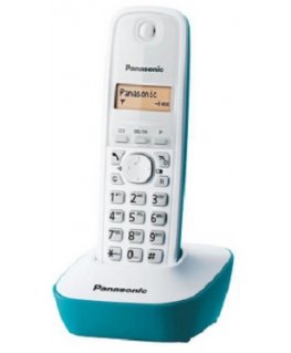 Panasonic KX-TG1611 DECT telefonas Skambintojo ID Mėlyna, Balta