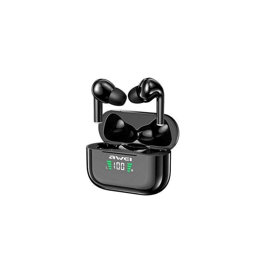 AWEI T29P Kõrvaklapid True Wireless Stereo (TWS) Kõrvasisene Kõned/muusika Bluetooth Must