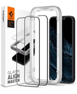 Spigen AGL03387 mobilo telefonu apvalks 15,5 cm (6.1") Aploksne Melns