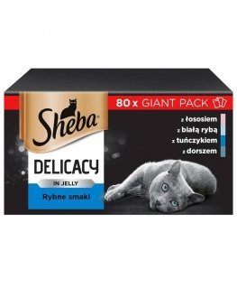 Sheba 4770608257828 cats moist food 80 g