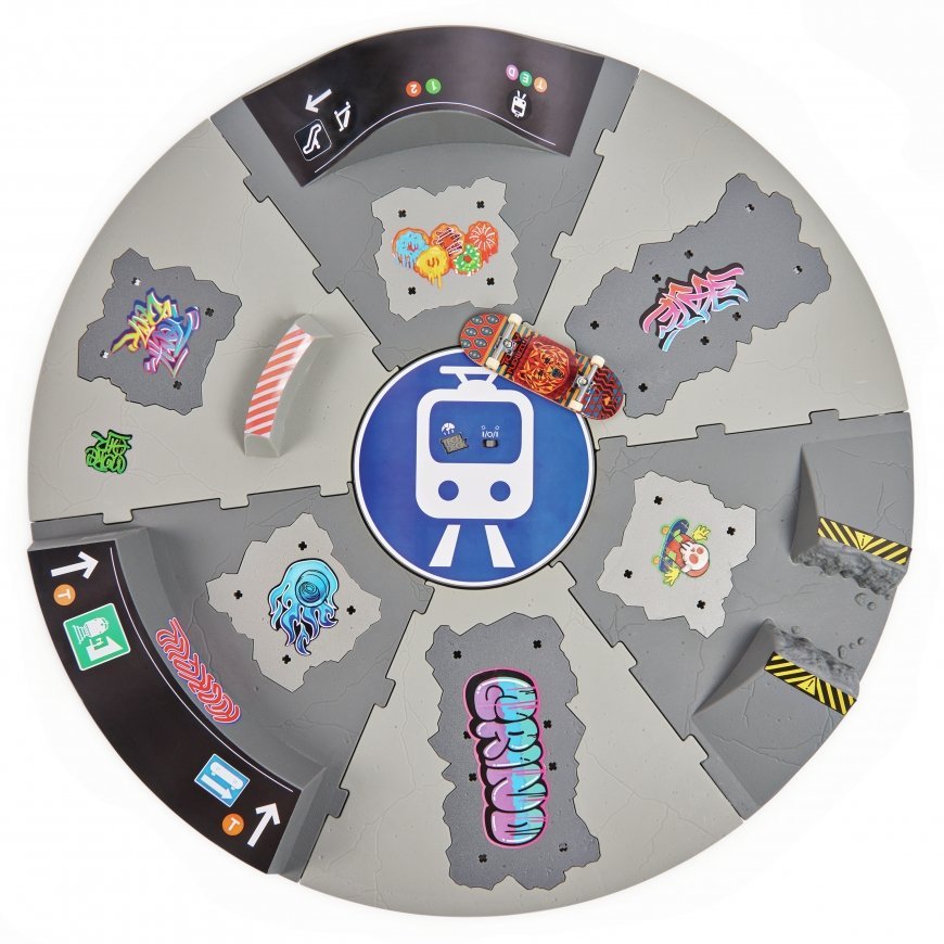 Tech Deck TED ACS Turntable Playset GML Fingerborda komplekts – 4