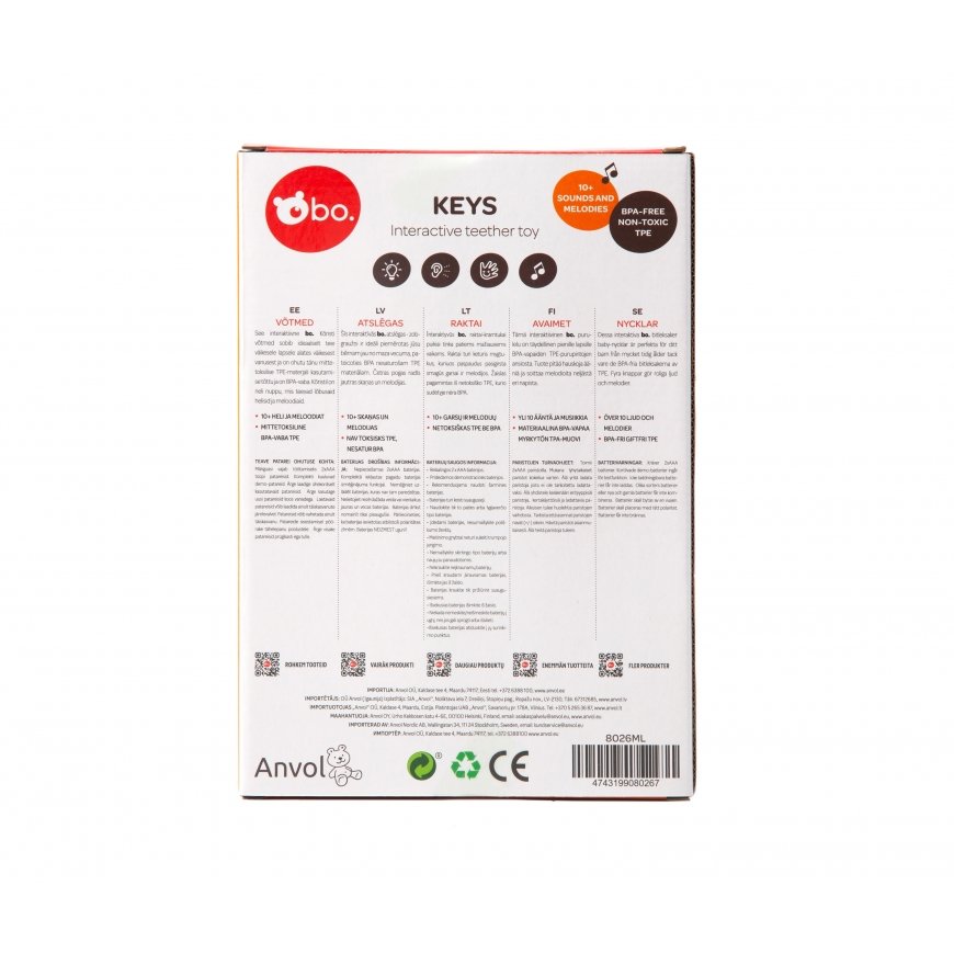 bo. Interactive baby keys – 5