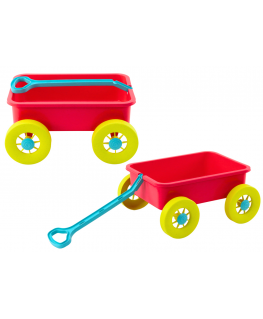 Lean Toys Sand toys basket Pastel pink