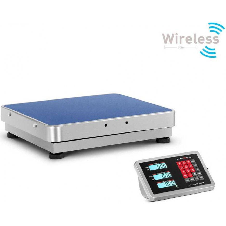 Virtuvinės svarstyklės Steinberg Systems WiFi bevielės platforminės svarstyklės 300 kg / 0,05 g – 2