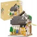 Klocki konstrukcyjne CaDA Kawiarnia Summer Breeze Coffee Shop Budynek Światło LED 1116 parts Klocki konstrukcyjne CaDA Kawiarnia Summer Breeze Coffee Shop Budynek Światło LED 1116 parts