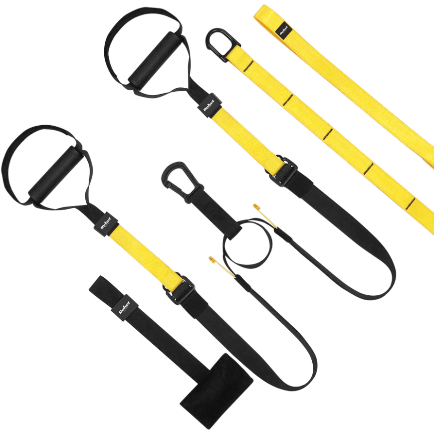 TRX P3-3 treniruočių juostos, pratimų diržai, REBEL ACTIVE
