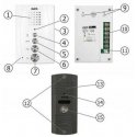 Eura DOMOFON "EURA" 'ADP- 51A3 "DFESA" "- 1 -šeimos, 2 unifonai, intercom, balta Eura DOMOFON "EURA" 'ADP- 51A3 "DFESA" "- 1 -šeimos, 2 unifonai, intercom, balta