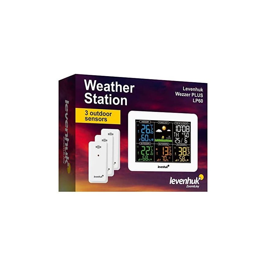 Weather station Levenhuk Stacja meteorologiczna Levenhuk Wezzer PLUS LP60 – 2