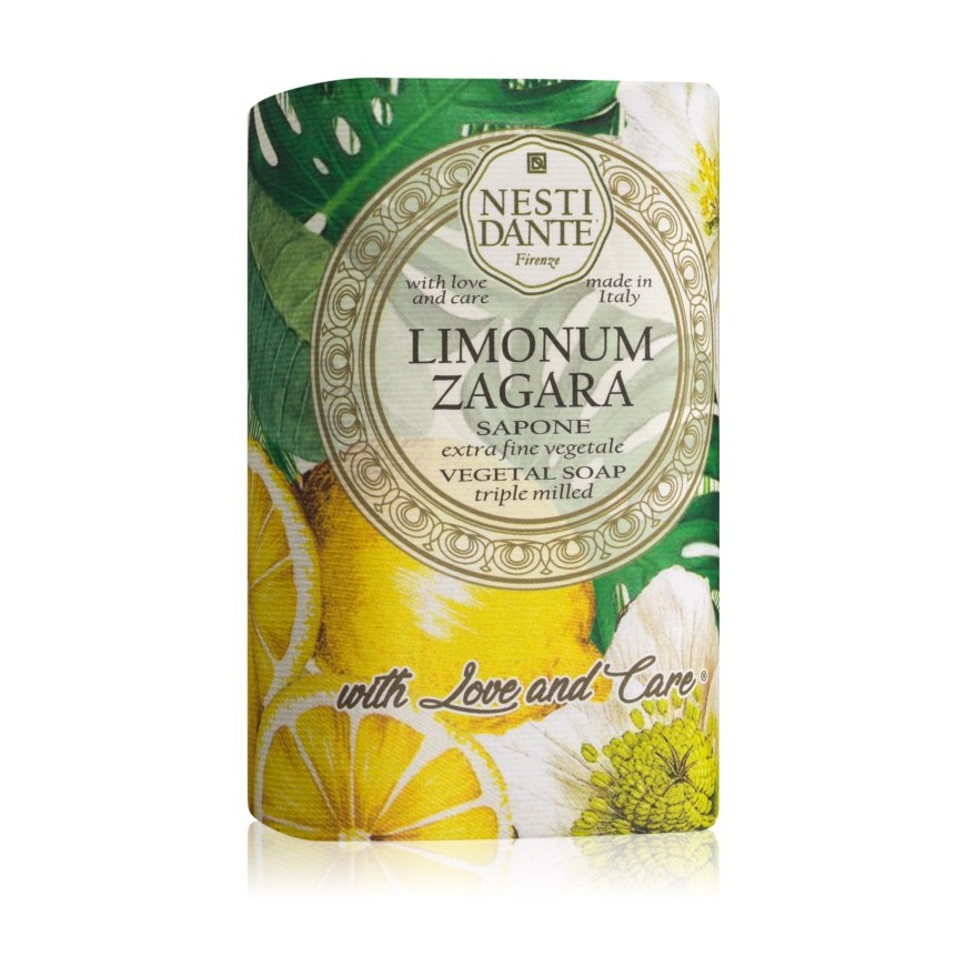Tualetinis muilas Nesti Dante Limonum Zagara, natūralus, 250 g – 3