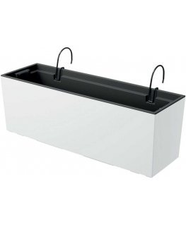 Prosperplast div class"int_ce_html"Gėlių vazonas su kabliukais Urbi Case DUC600W baltas/div