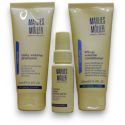 Perfect Volume Set Marlies Moller: Daily Volume, Hair Shampoo, 100 ml + Lift-Up, Hair Conditioner, For Volume, 100 ml + Volume, 