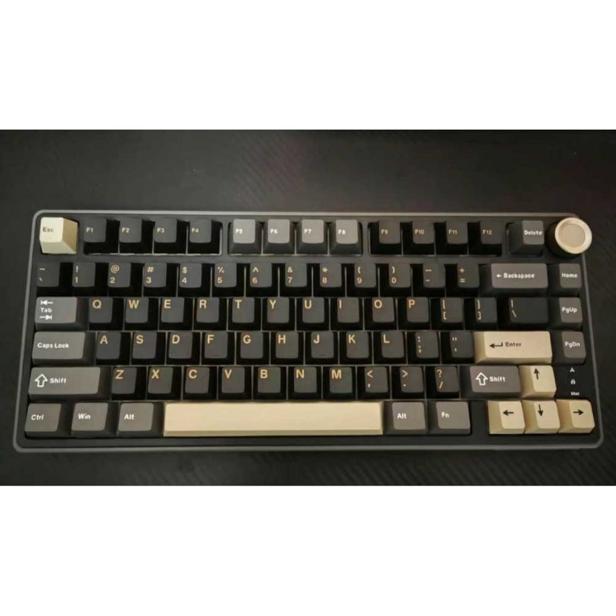 Royal Kludge RK R75 RGB Phantom Wired Keyboard | 75%, Hot-swap, Silver switches, US – 3