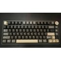Royal Kludge RK R75 RGB Phantom Wired Keyboard | 75%, Hot-swap, Silver switches, US
